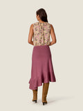 Caroline Ruffle Sleeveless Top