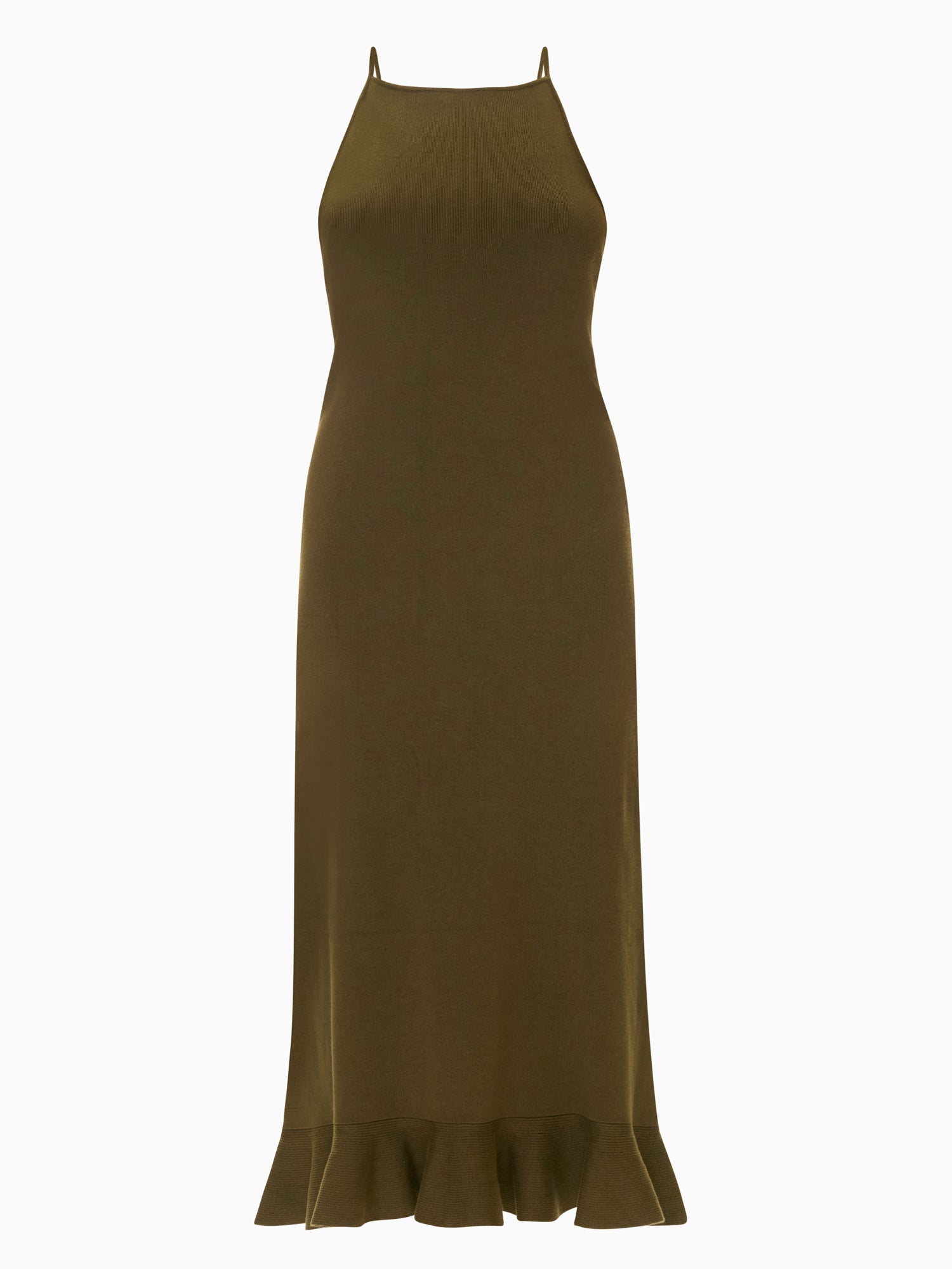  Bailey Sweater Dress in Olive by Rebecca Taylor