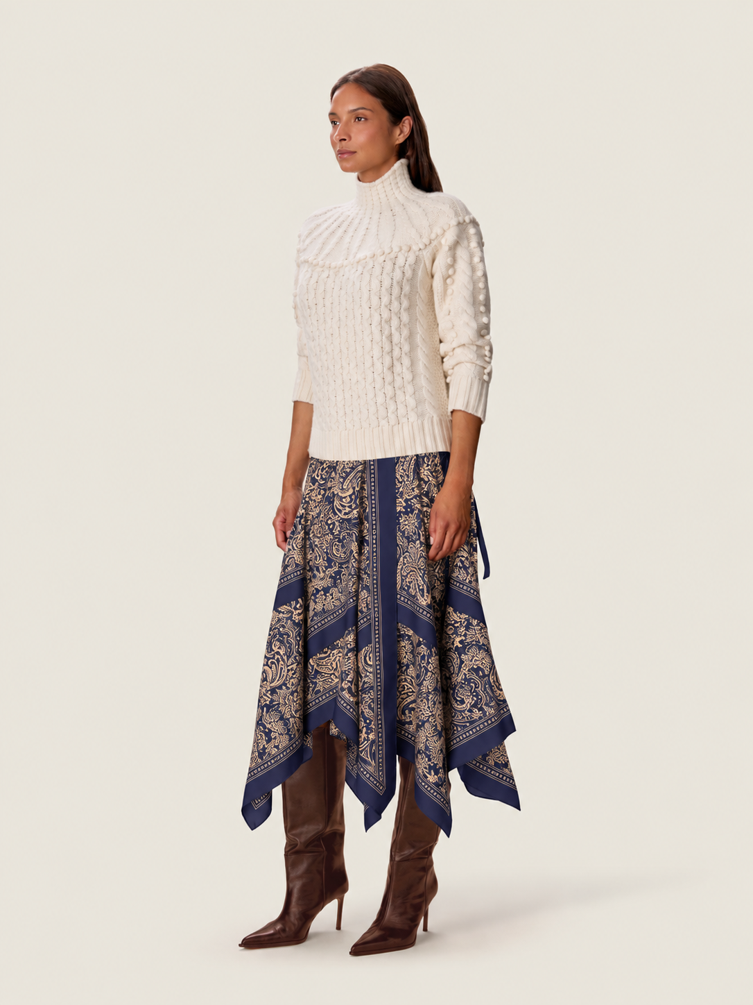 Tatum Scarf Skirt