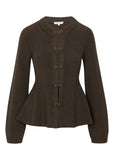 Rhea Knit Peplum Cardi
