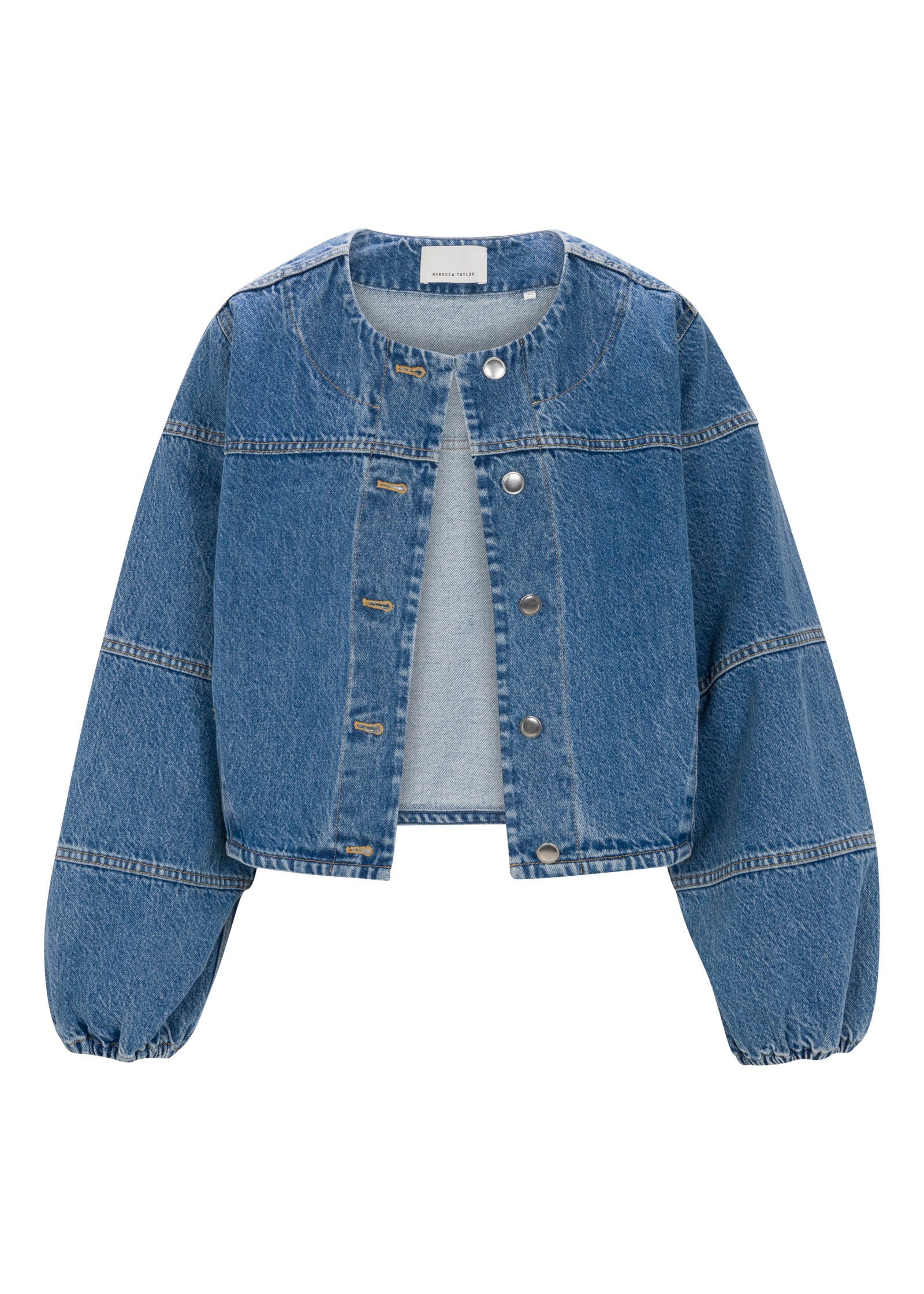  Dax Denim Jacket in Dax Wash by Rebecca Taylor