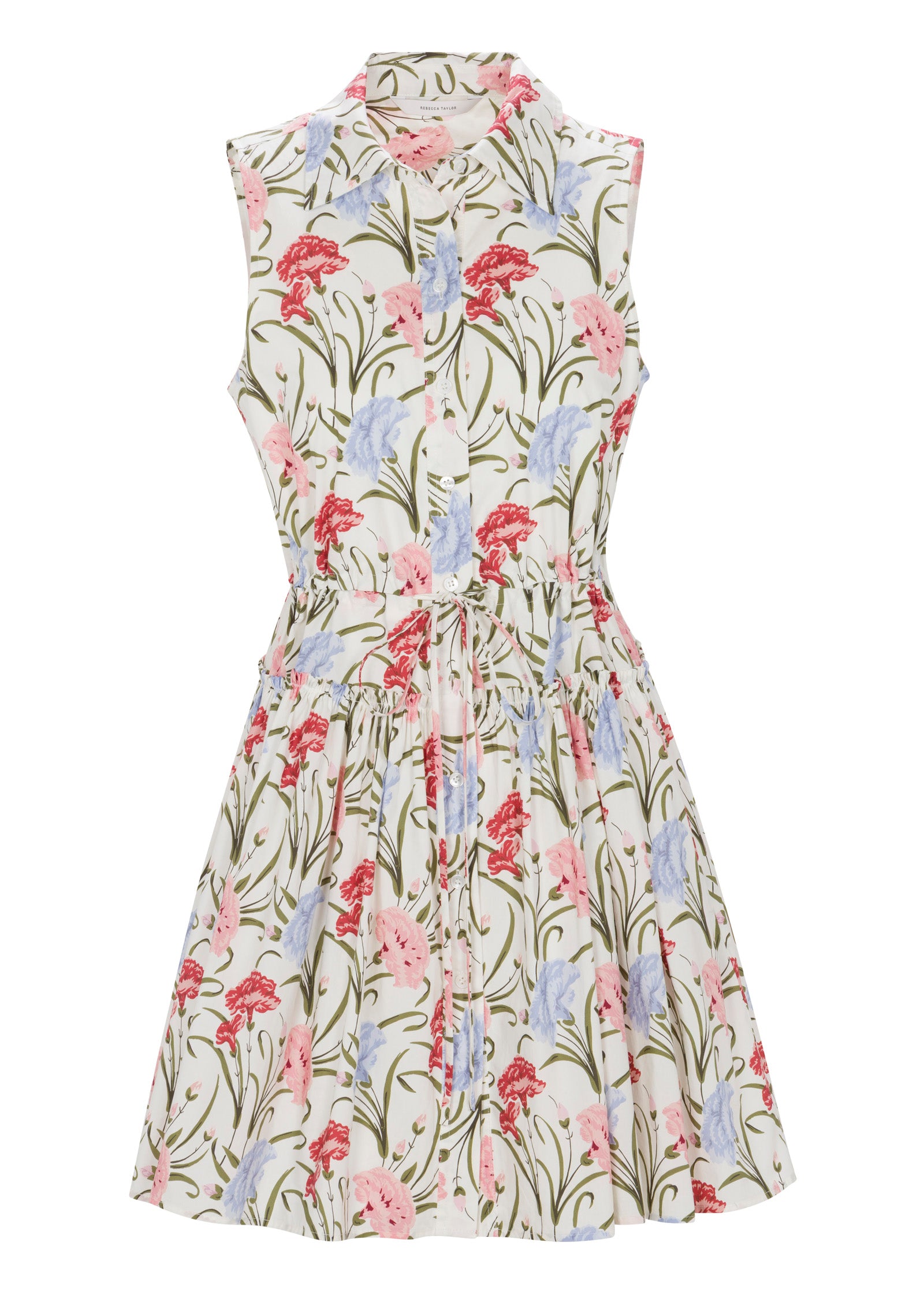 Acosanti Floral Shirt Dress