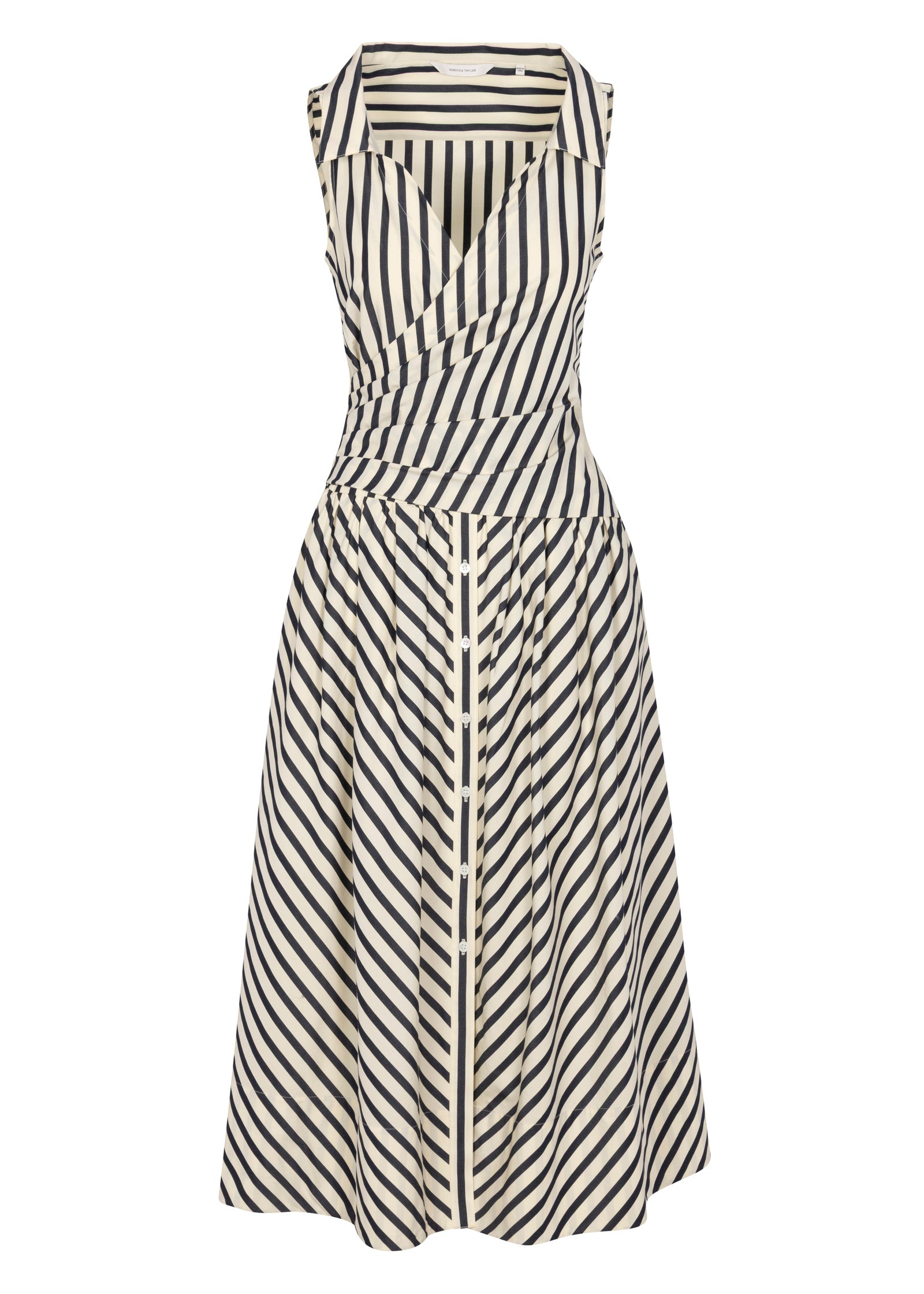 Isla Stripe Poplin Dress