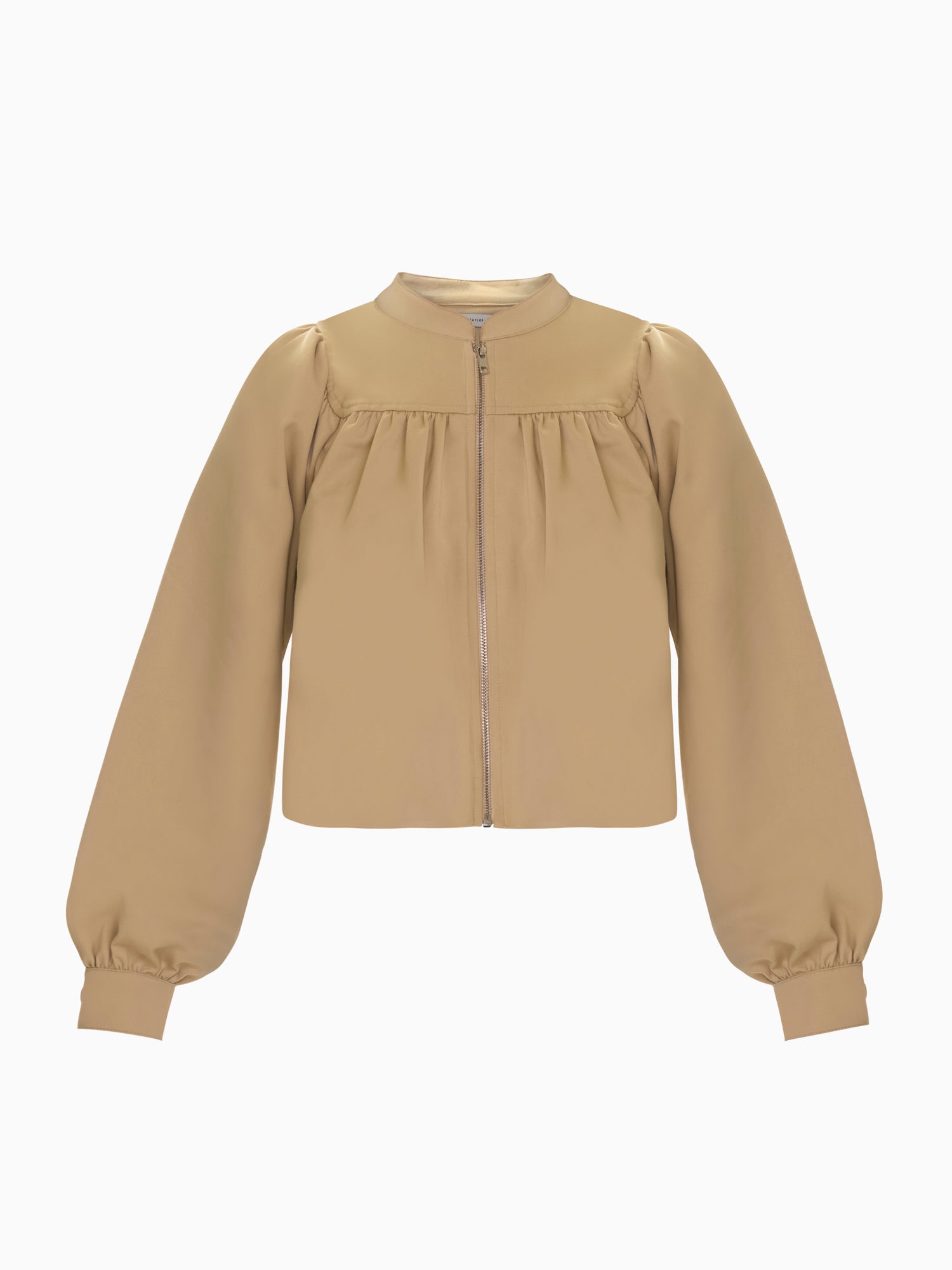  Isabel Bubble Jacket in Khaki by Rebecca Taylor