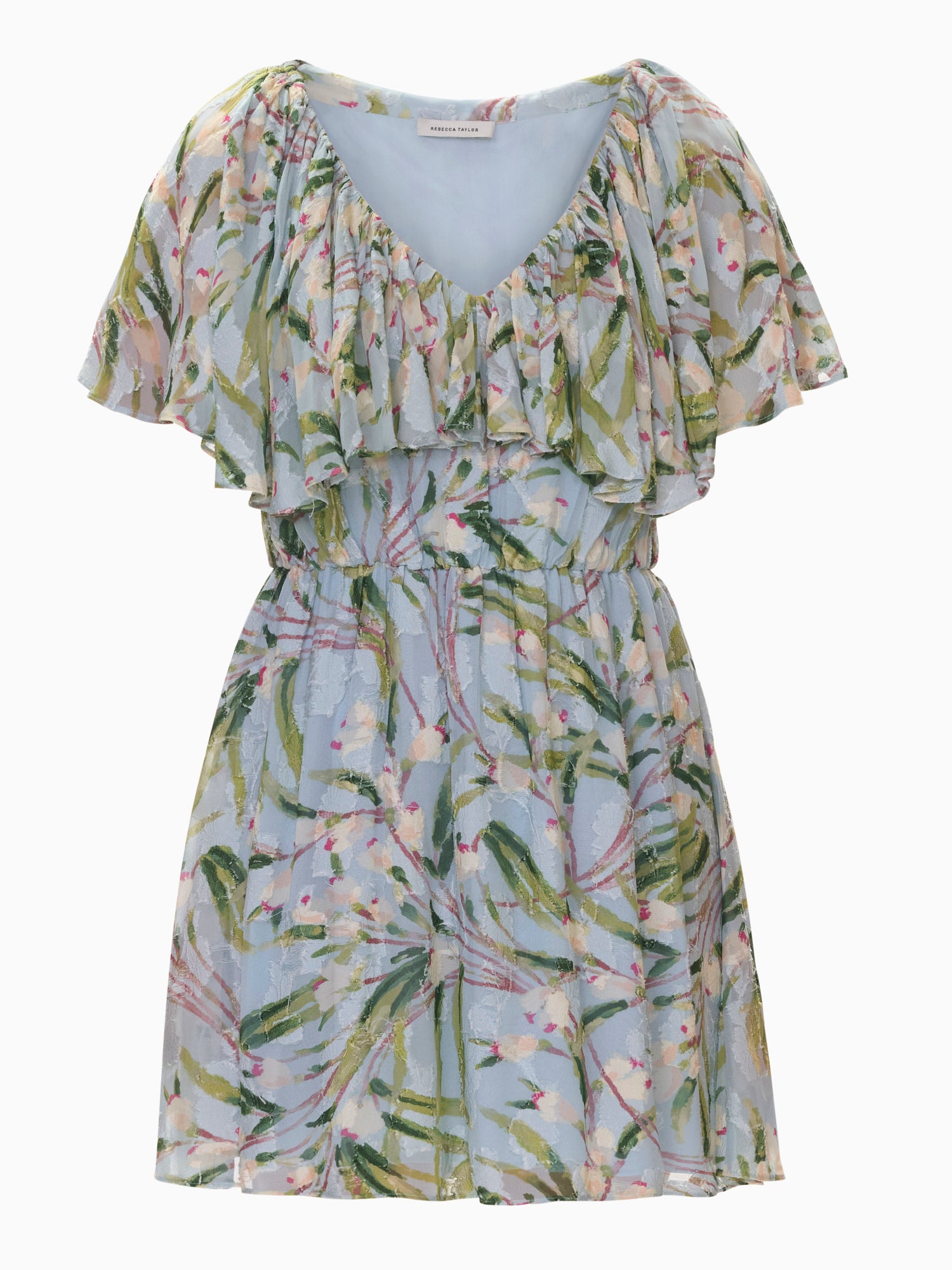  Mia Mini Dress in Seafoam Multi by Rebecca Taylor