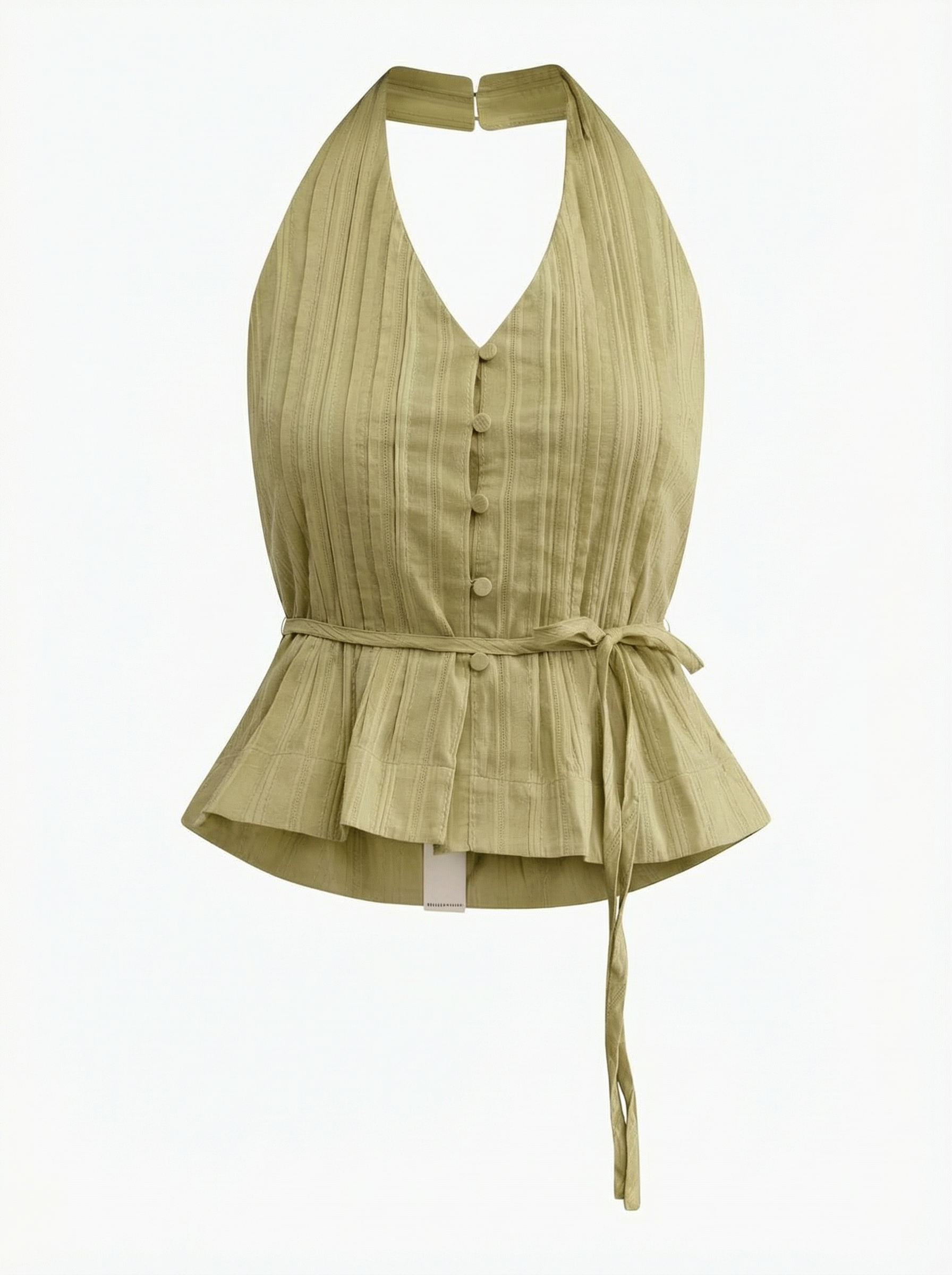  Marianne Halter Top in Pale Sage by Rebecca Taylor