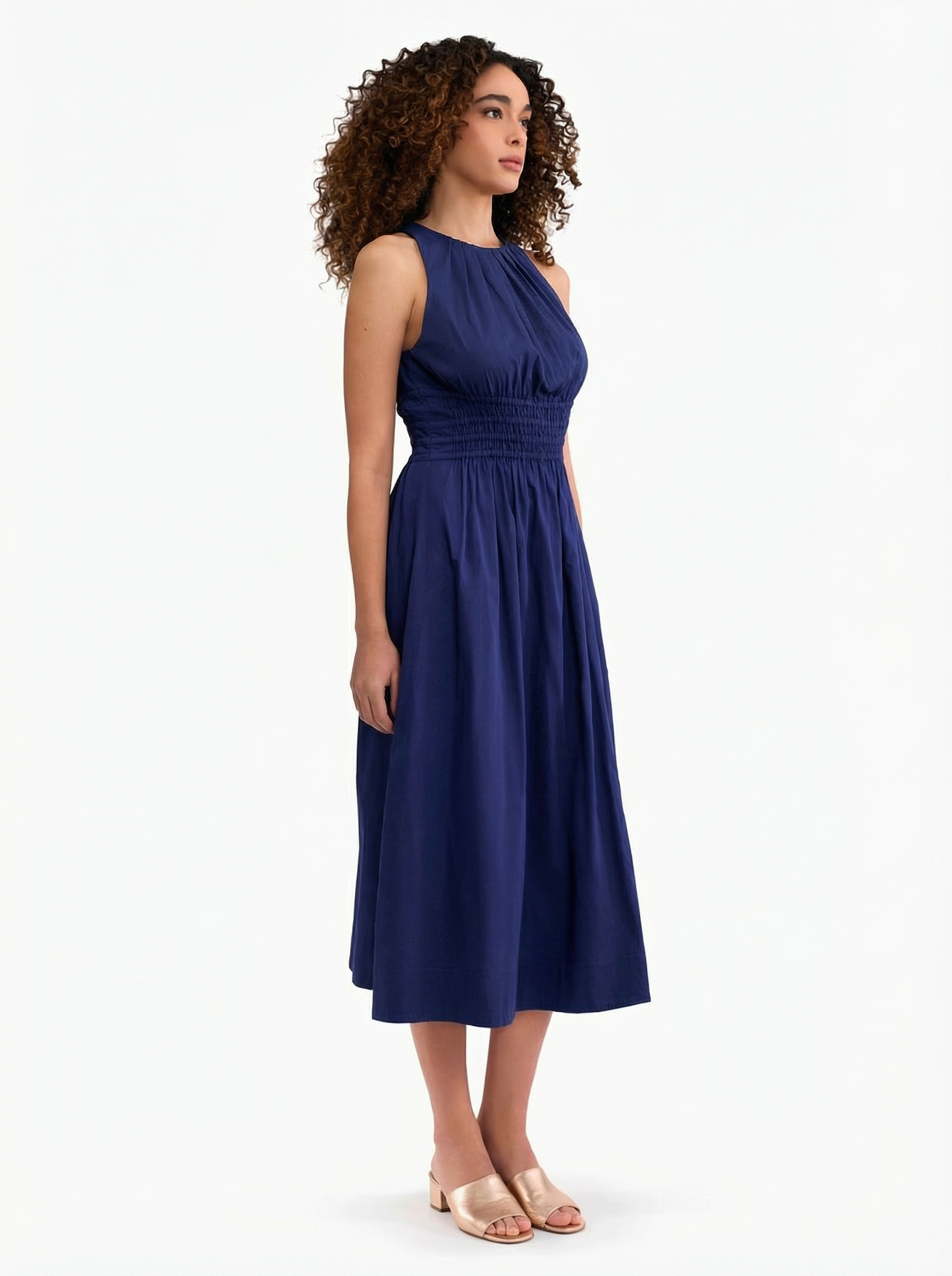  Emelia Dress in Blue Sapphire by Rebecca Taylor