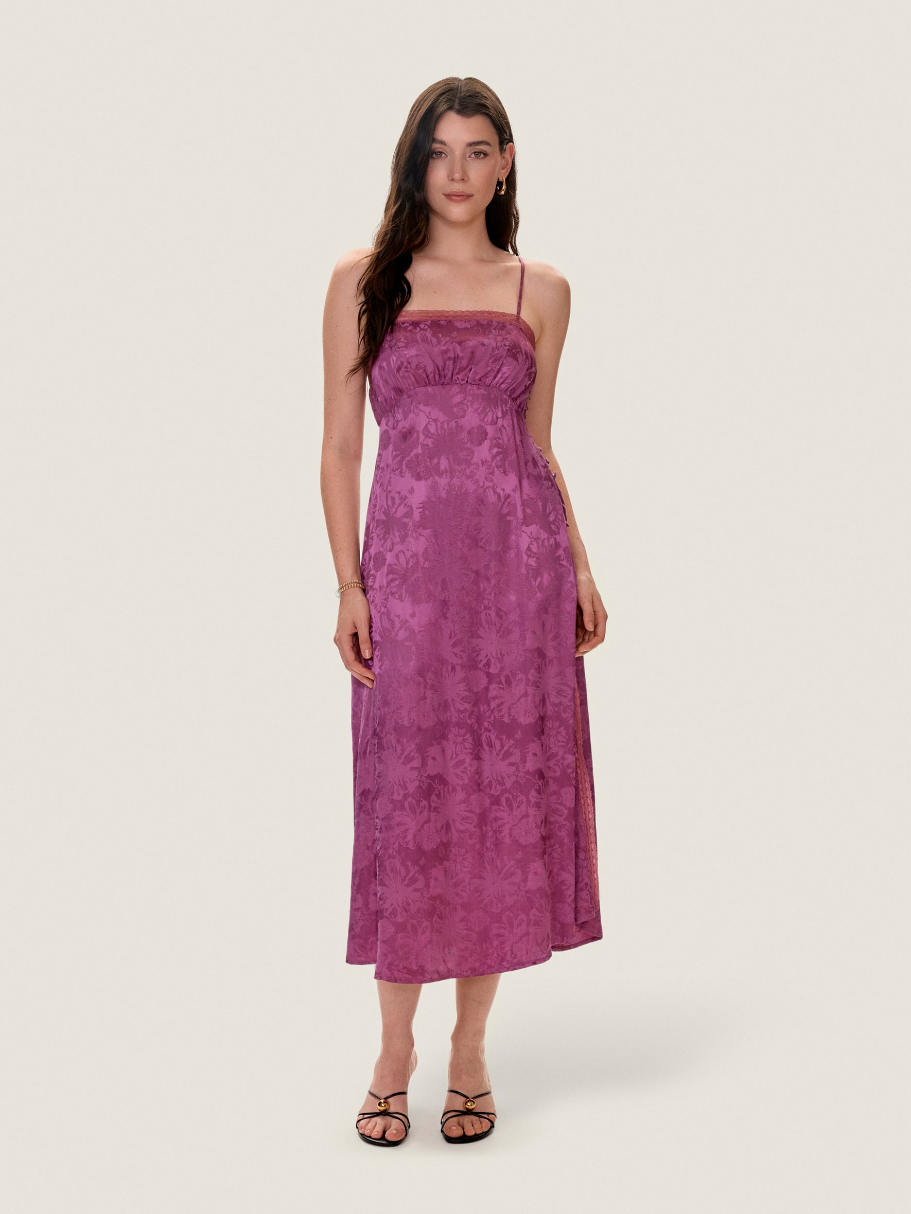 Neveah Jacquard Cami Dress