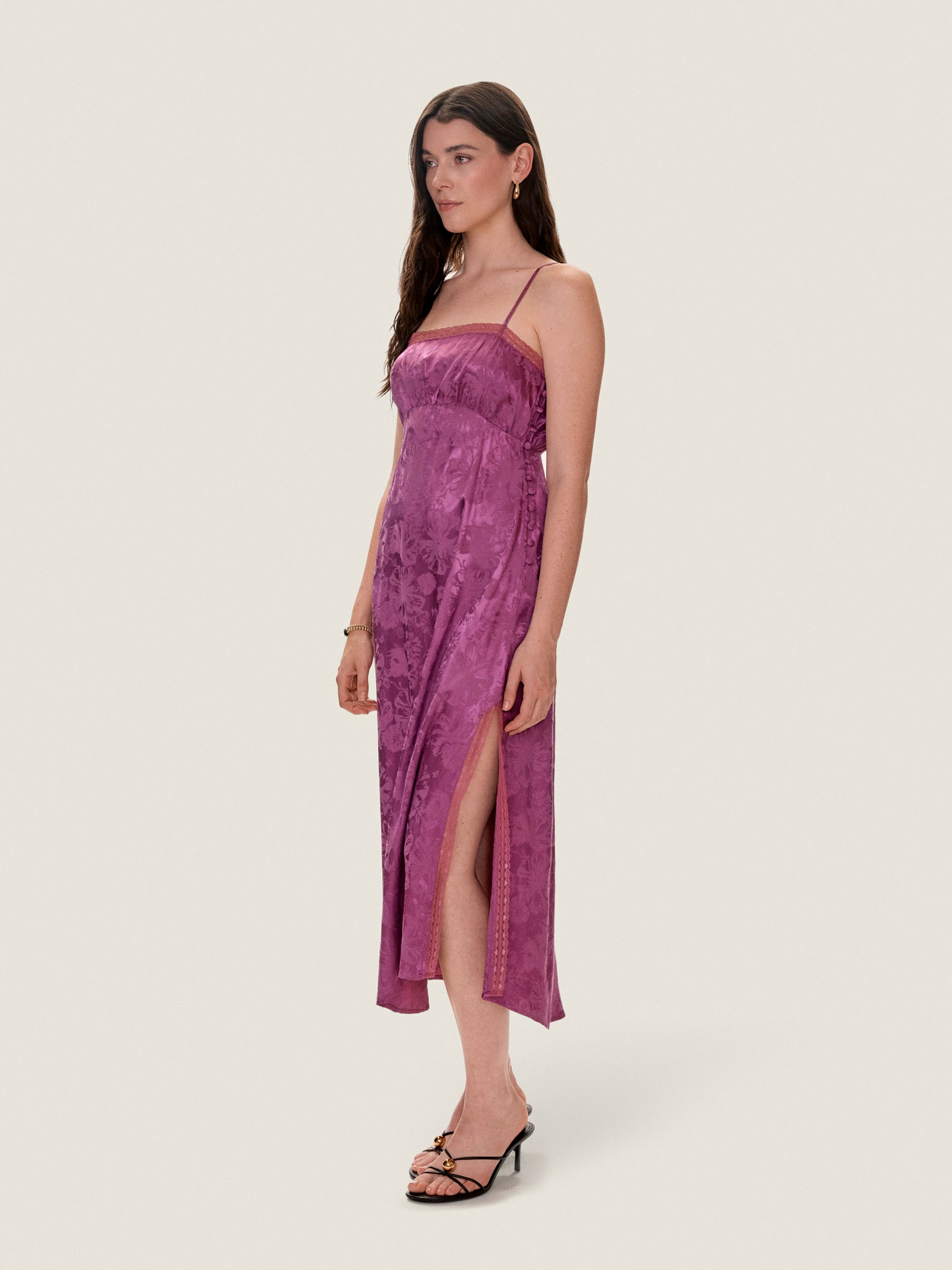Neveah Jacquard Cami Dress