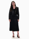 Piper Crop Leather Jacket
