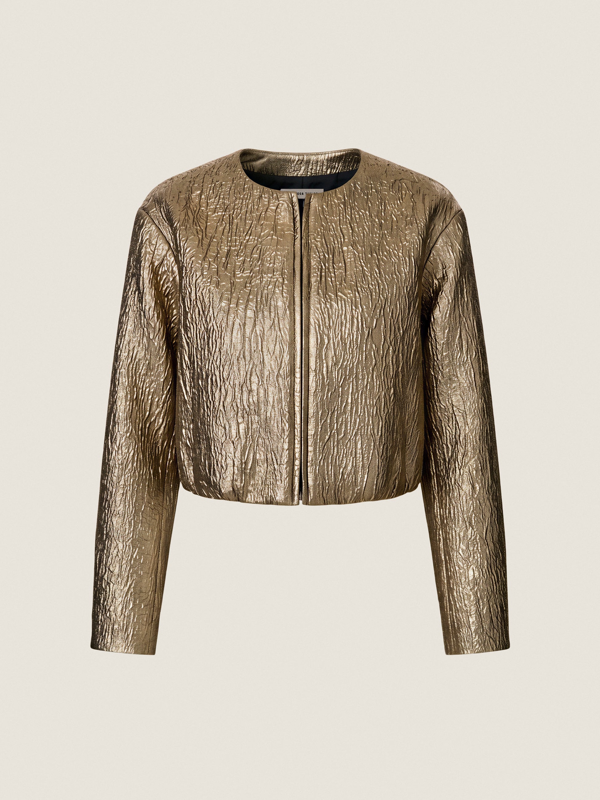  Kate Bubble Jacket in Gold by Rebecca Taylor