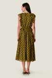 Kinley Metallic Dot Dress