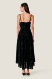 Sierra Textured High-Low Maxi Dress
