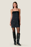 Cece Embellished Mini Dress