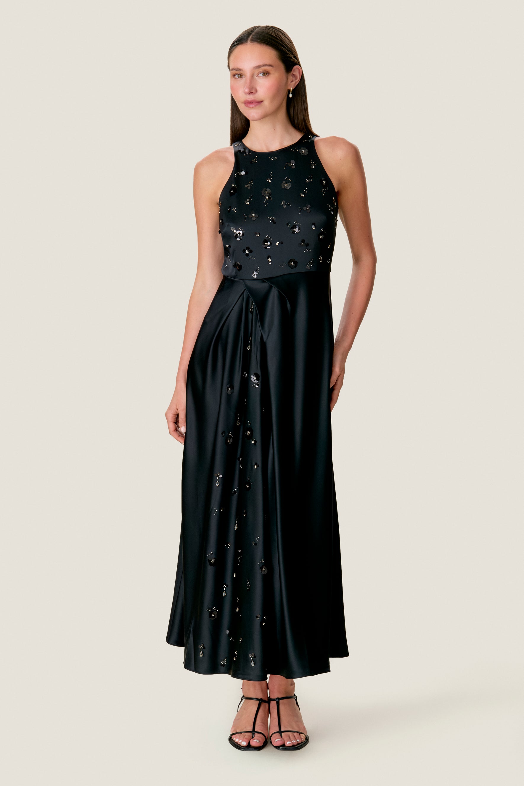 Camille Embellished Midi Dress