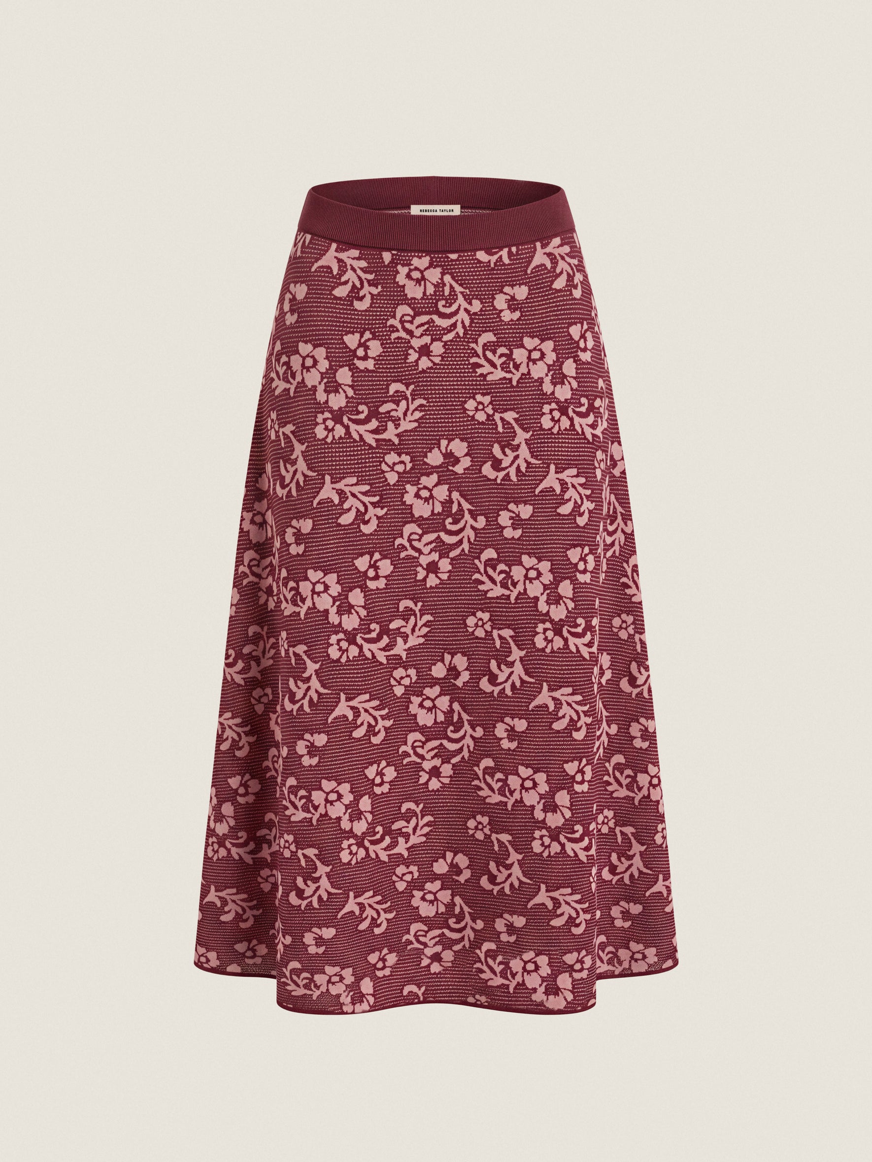 Bryn Jacquard Sweater Skirt