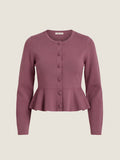 Jocelyn Peplum Cardigan