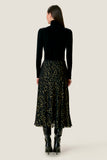 Noha Metallic Dot Skirt