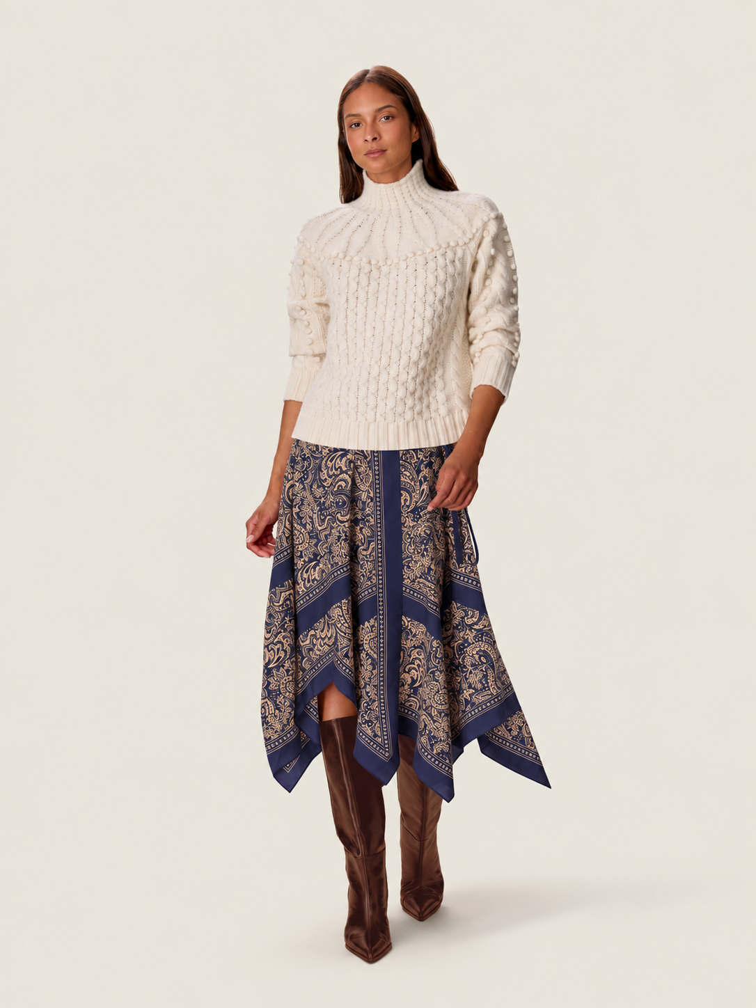 Tatum Scarf Skirt