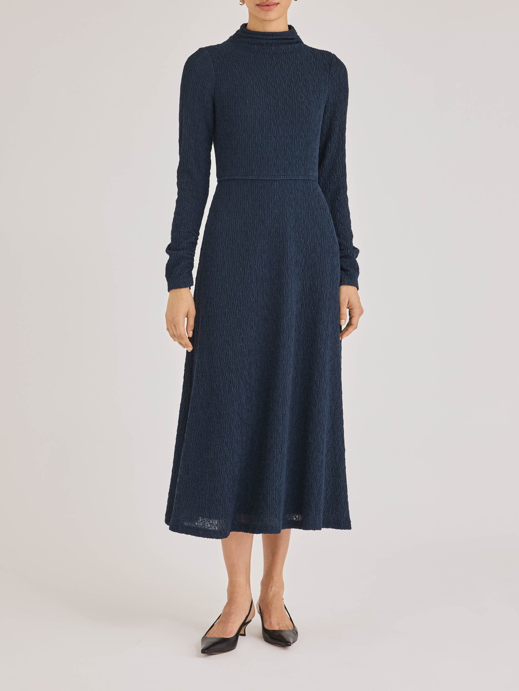 taylor long sleeve satin skirt sweater dress Sale on Taylor Long Sleeve Satin Skirt Sweater Dress