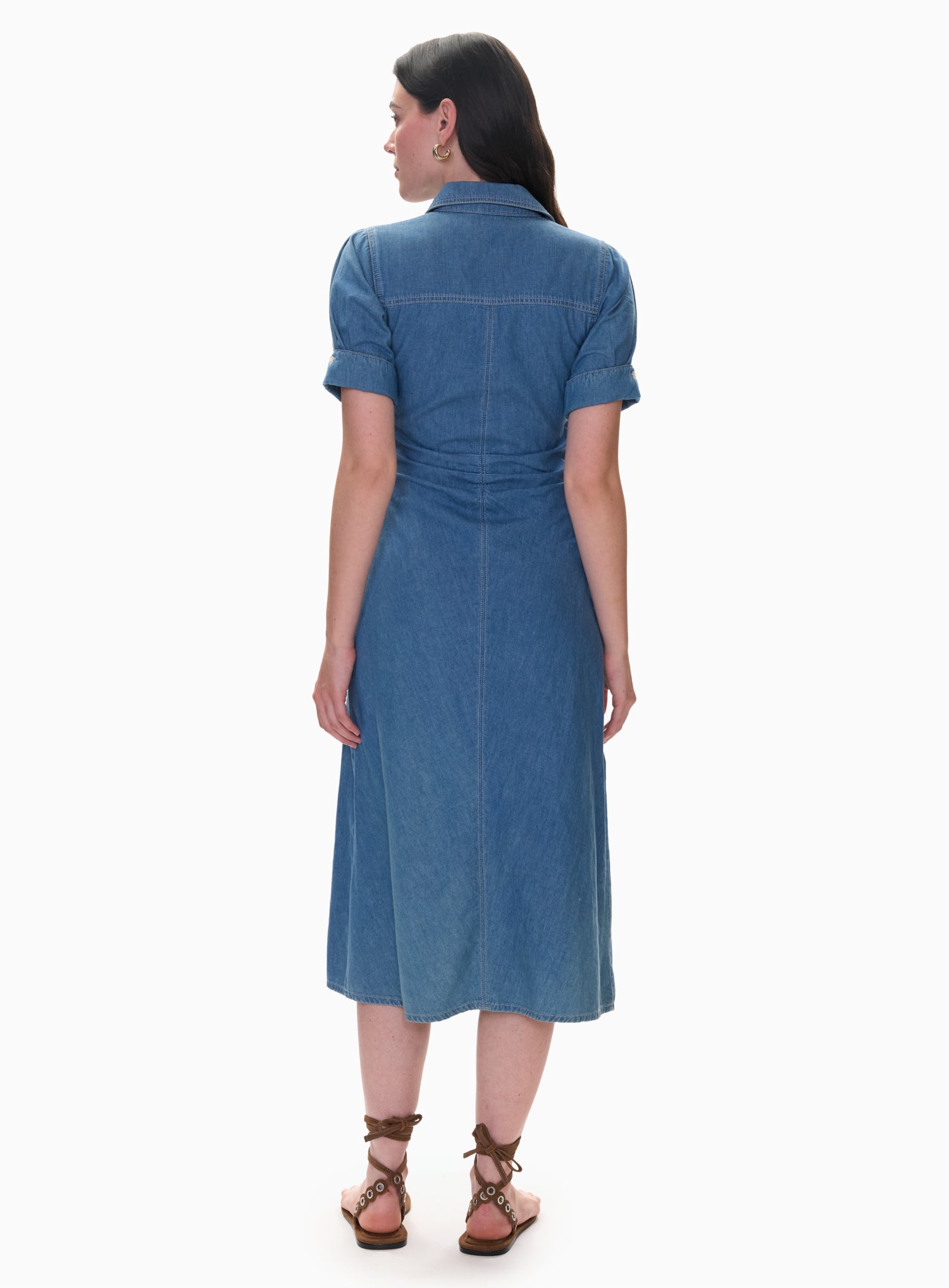  Victoria Chambray Shirt Dress in Greenwich Wash by Rebecca Taylor