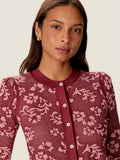 Bryn Jacquard Cardigan