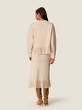 Emelia Fringe Sweater Skirt