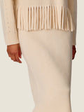 Emelia Fringe Sweater Skirt