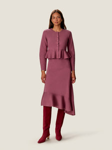 Jocelyn Asymmetrical Sweater Skirt