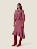 Jocelyn Asymmetrical Sweater Skirt