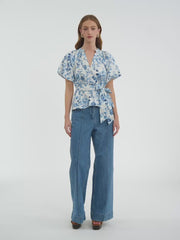 Emelia Printed Blouse