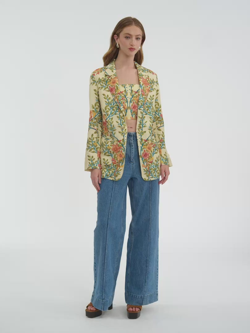 Cleo Printed Blazer