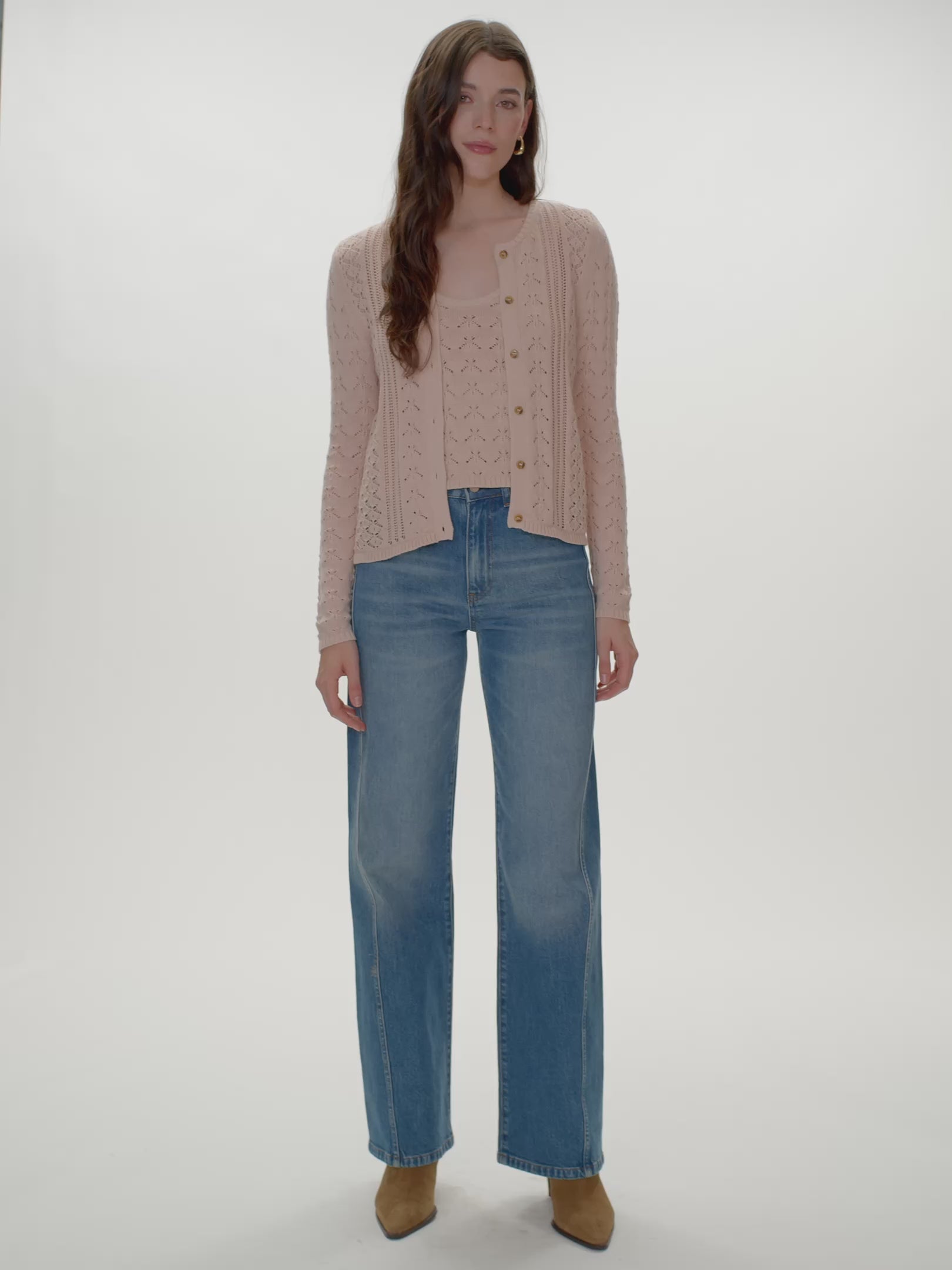 Hannah Pointelle Cardi