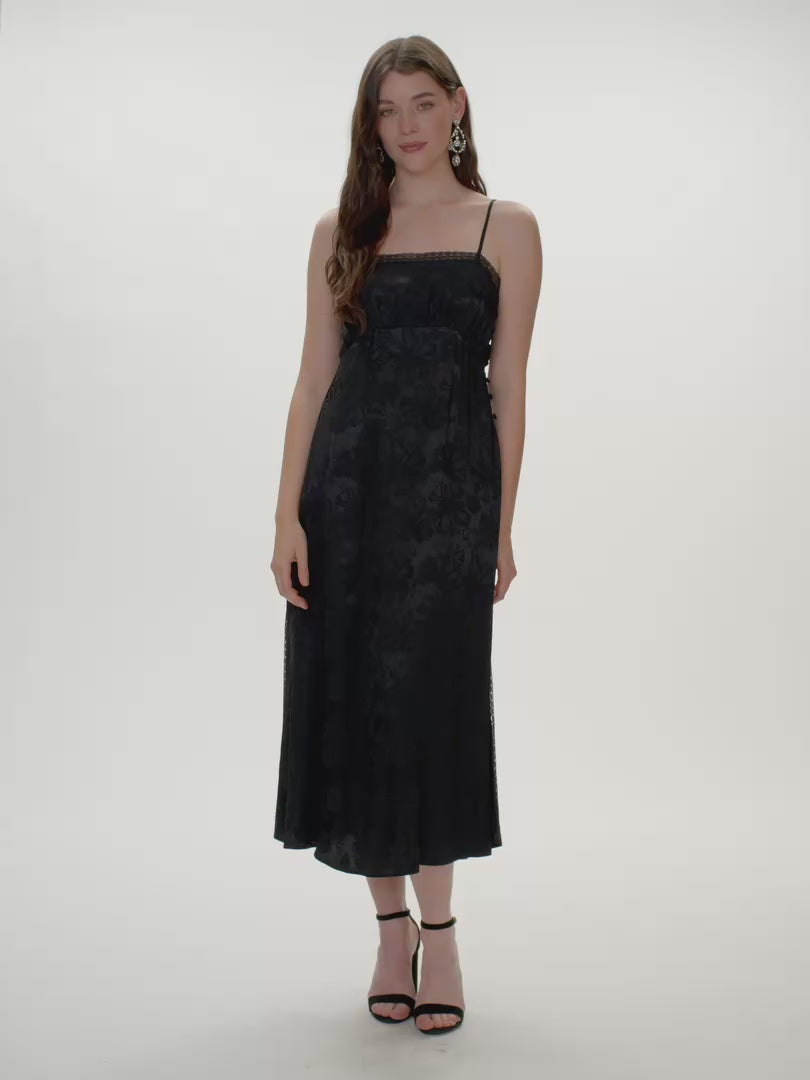 Neveah Jacquard Cami Dress