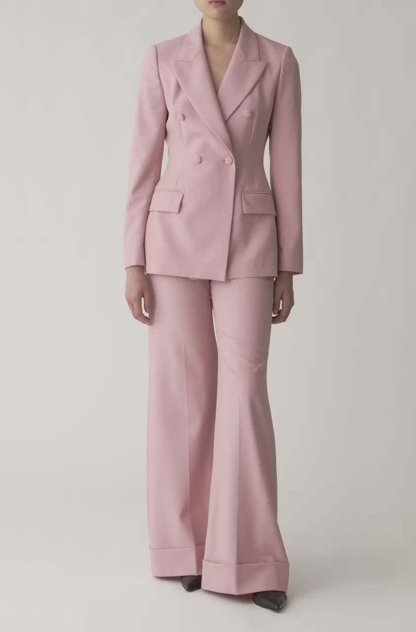 Calvary Twill Double Breasted Blazer