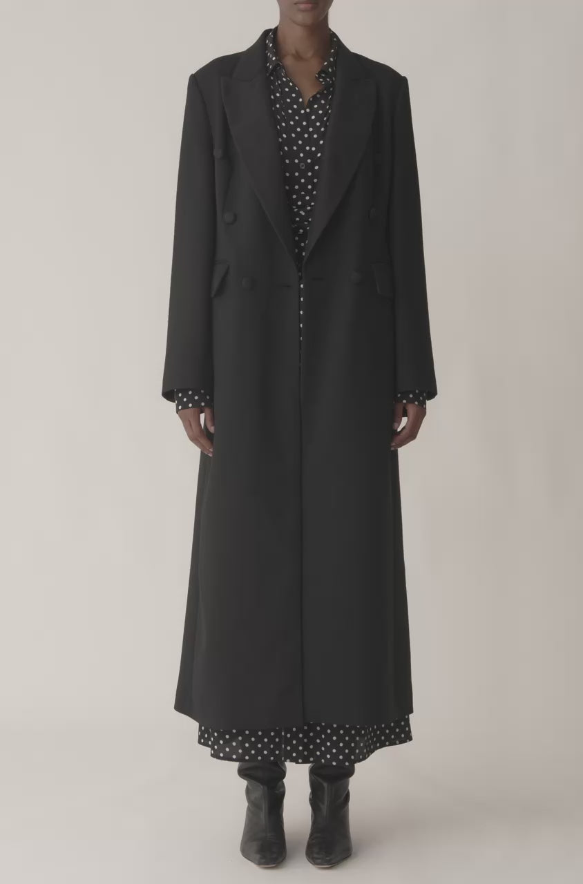 Refined Suiting Crombie Coat