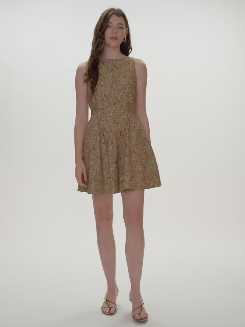 Madelyn Seamed Mini Dress