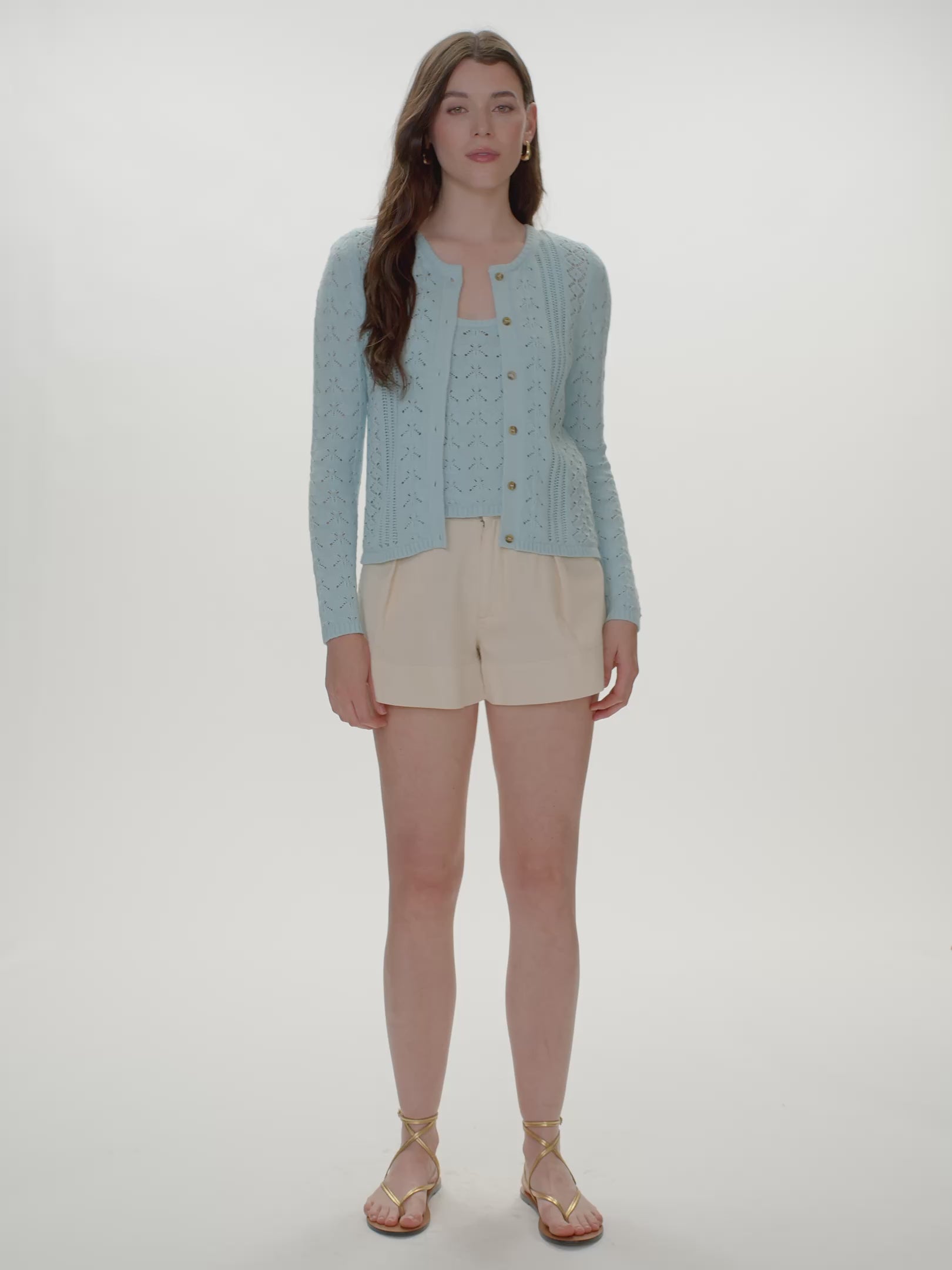 Hannah Pointelle Cardi