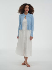 Boucle Knit Cardigan