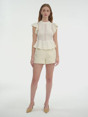 Rhea Lace Knit Sweater