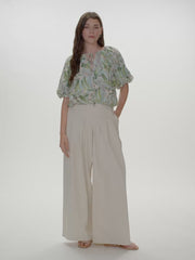 Isla Bubble Crop Top