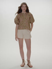 Josie Pleat Shirt