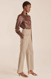 Check Flare Pant