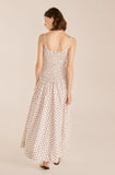 Speckled Fleur Poplin Dress