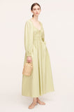 Poplin Smocked Waist Dress