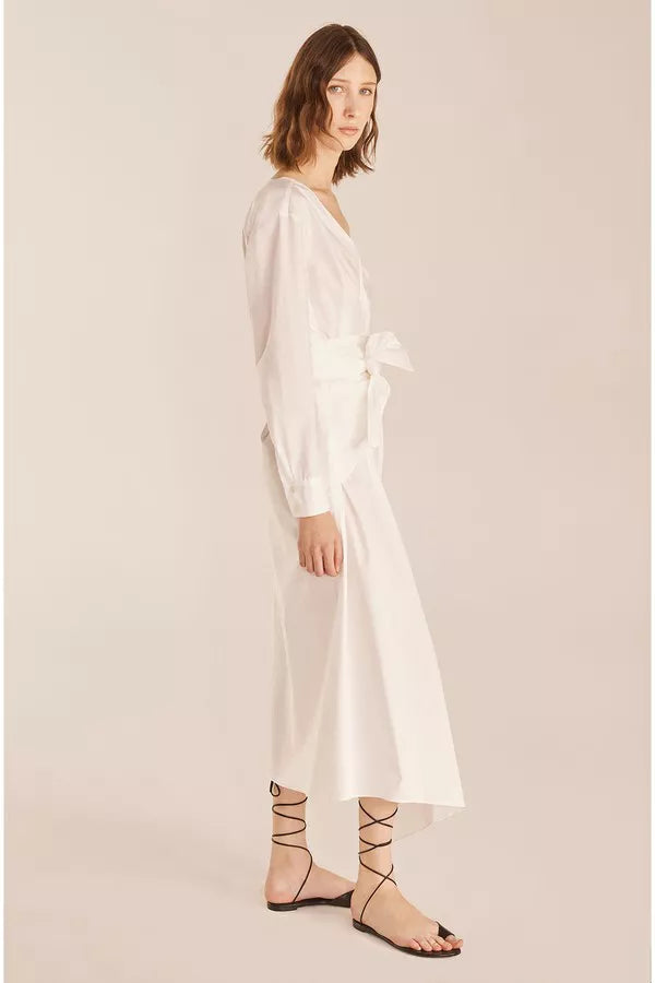  Tie Waist Dress in Milk by Rebecca Taylor