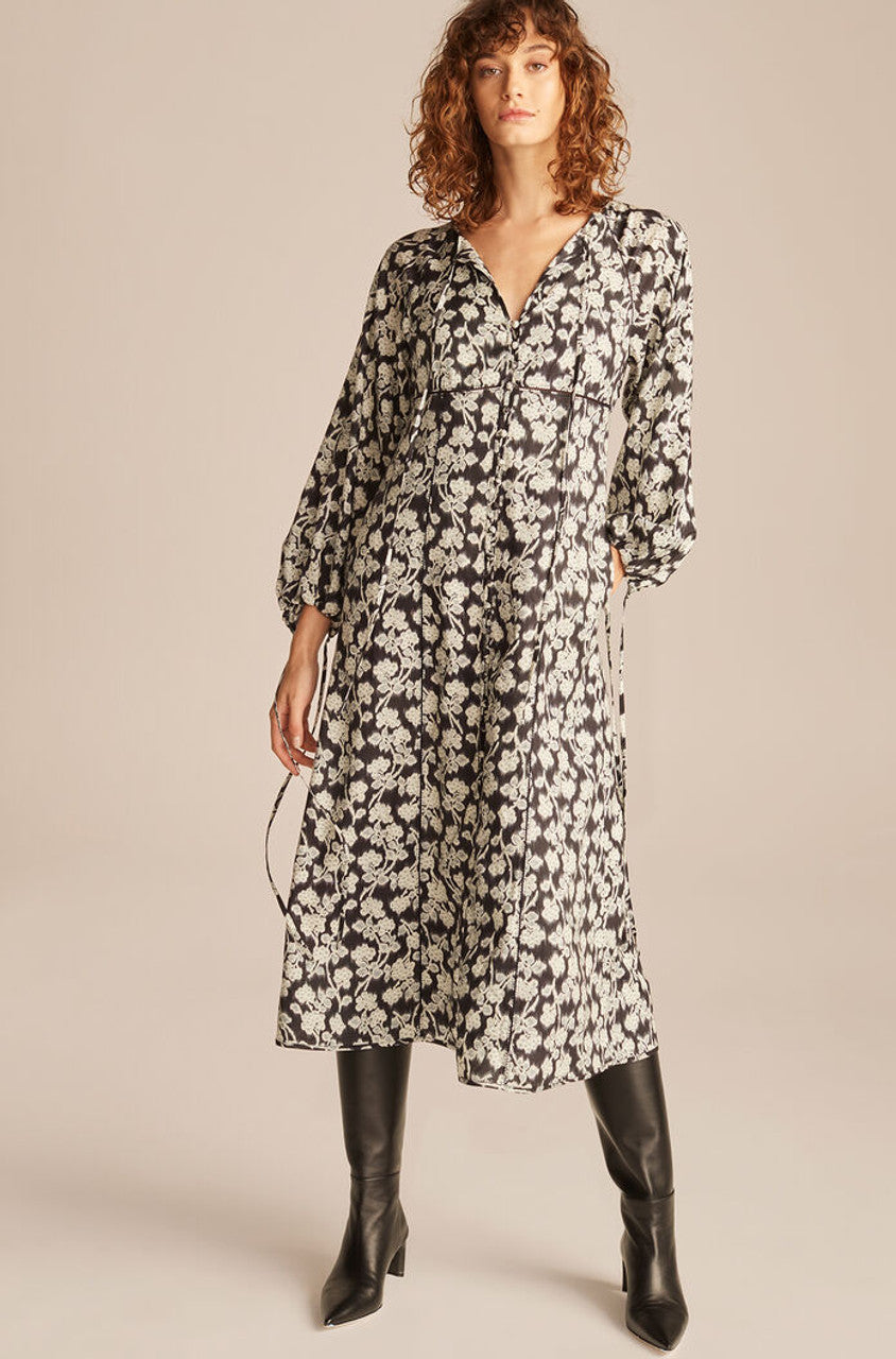  Alicia Dress in Black Combo by Rebecca Taylor