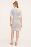 Stripe Mini Bouclé Skirt