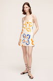 Flame Fleur Skirted Romper