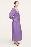 Poplin Smocked Waist Dress